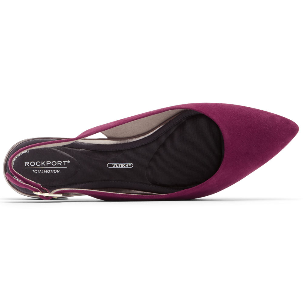 Slingback Rockport Mulher Rosa - Total Motion Adelyn - 91657GWVP